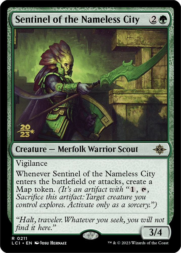 Sentinel of the Nameless City [The Lost Caverns of Ixalan Prerelease Cards] | Clutch Gaming