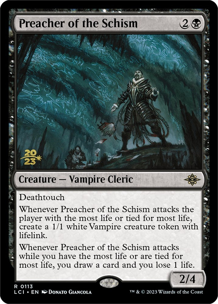 Preacher of the Schism [The Lost Caverns of Ixalan Prerelease Cards] | Clutch Gaming