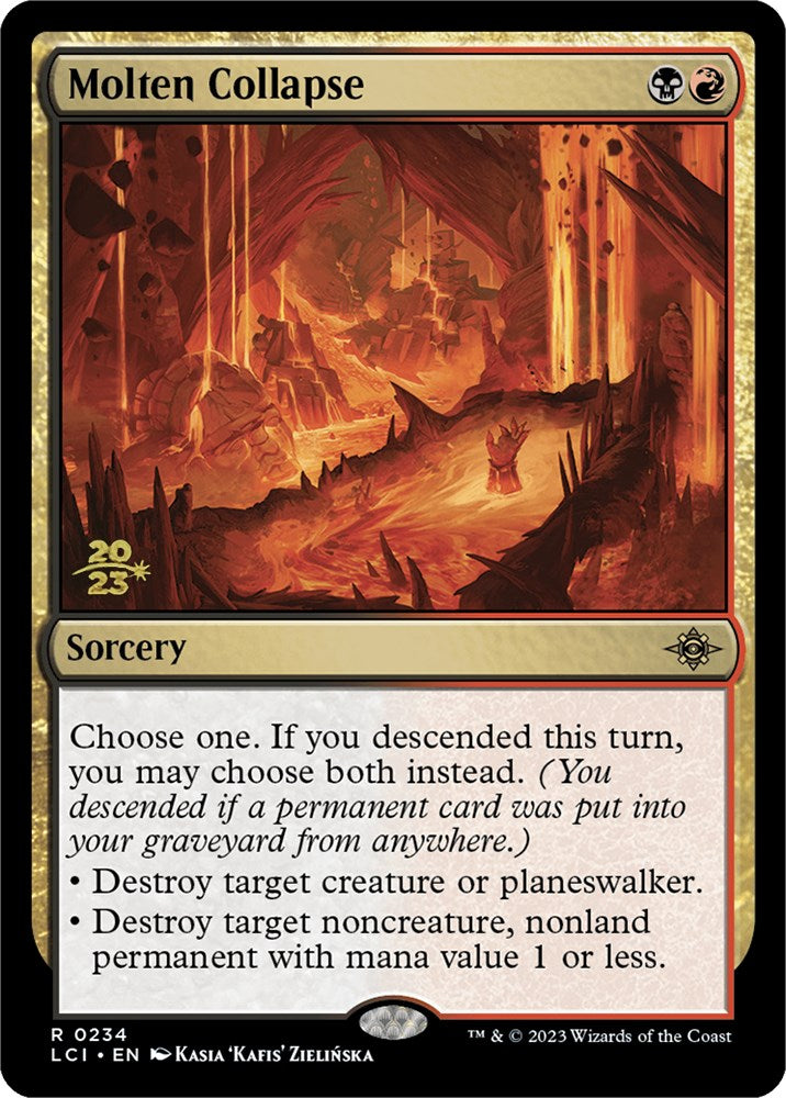 Molten Collapse [The Lost Caverns of Ixalan Prerelease Cards] | Clutch Gaming