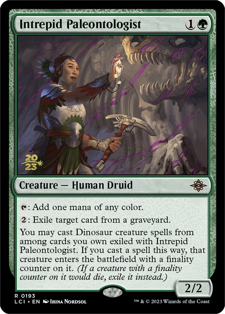 Intrepid Paleontologist [The Lost Caverns of Ixalan Prerelease Cards] | Clutch Gaming