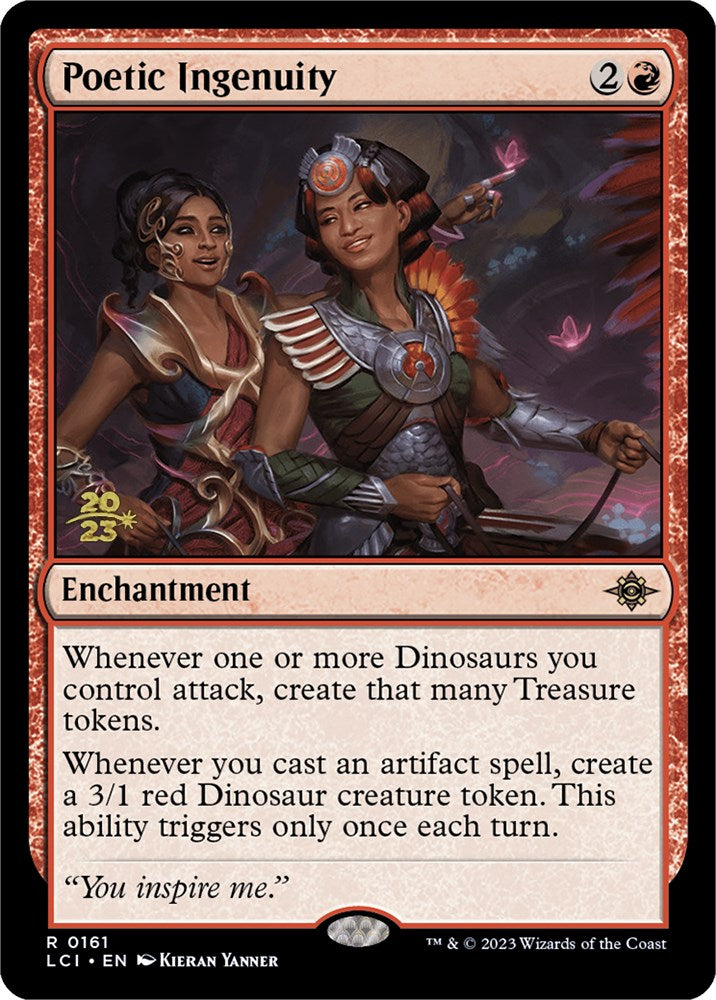 Poetic Ingenuity [The Lost Caverns of Ixalan Prerelease Cards] | Clutch Gaming