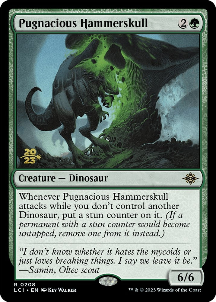 Pugnacious Hammerskull [The Lost Caverns of Ixalan Prerelease Cards] | Clutch Gaming