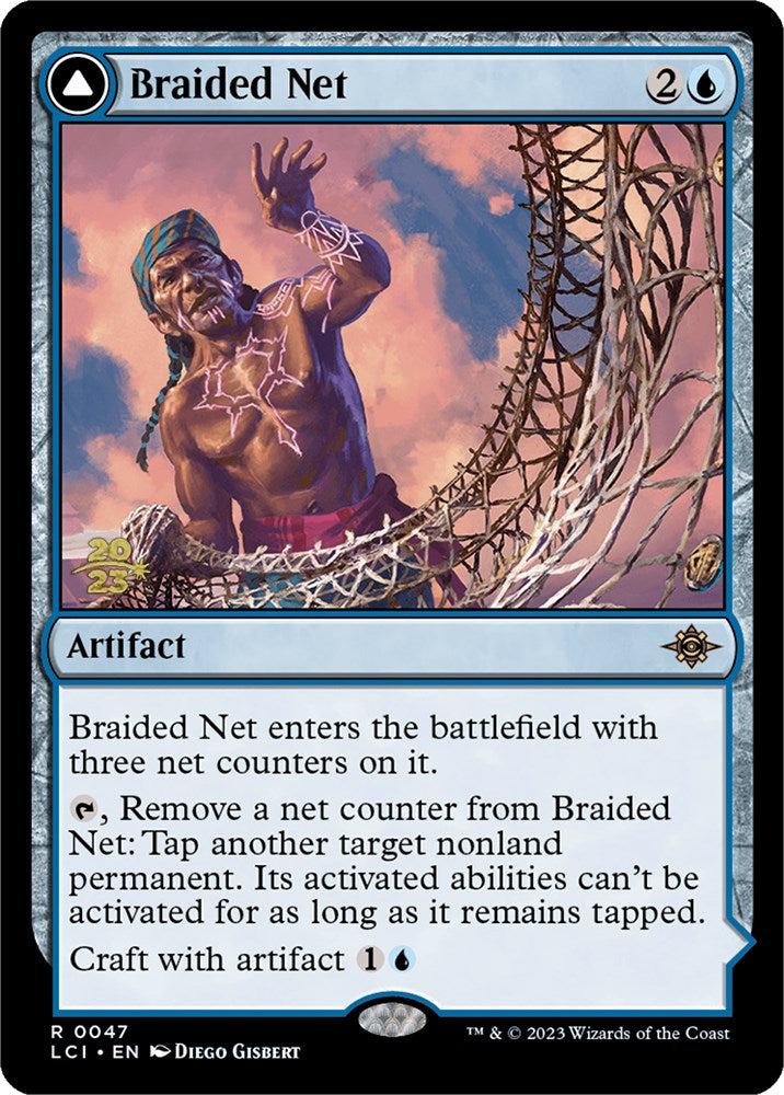 Braided Net // Braided Quipu [The Lost Caverns of Ixalan Prerelease Cards] | Clutch Gaming