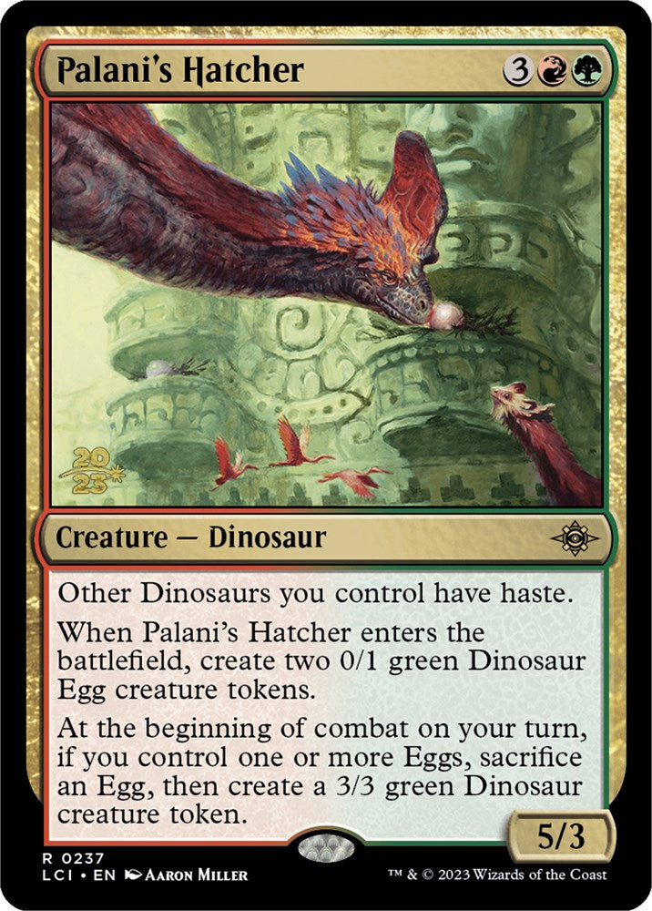 Palani's Hatcher [The Lost Caverns of Ixalan Prerelease Cards] | Clutch Gaming