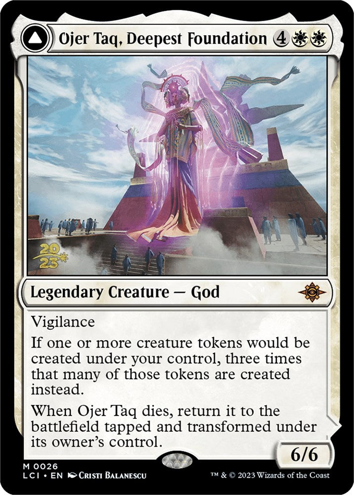 Ojer Taq, Deepest Foundation // Temple of Civilization [The Lost Caverns of Ixalan Prerelease Cards] | Clutch Gaming