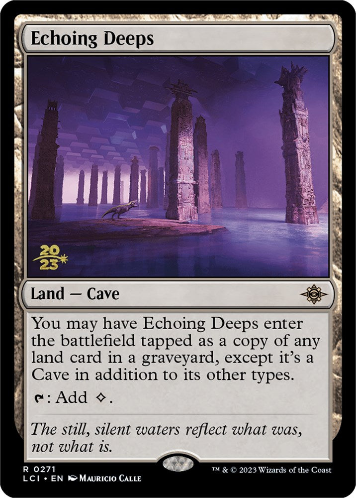 Echoing Deeps [The Lost Caverns of Ixalan Prerelease Cards] | Clutch Gaming