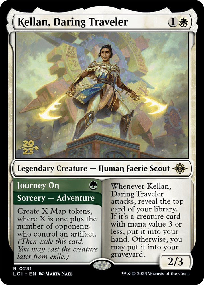 Kellan, Daring Traveler [The Lost Caverns of Ixalan Prerelease Cards] | Clutch Gaming