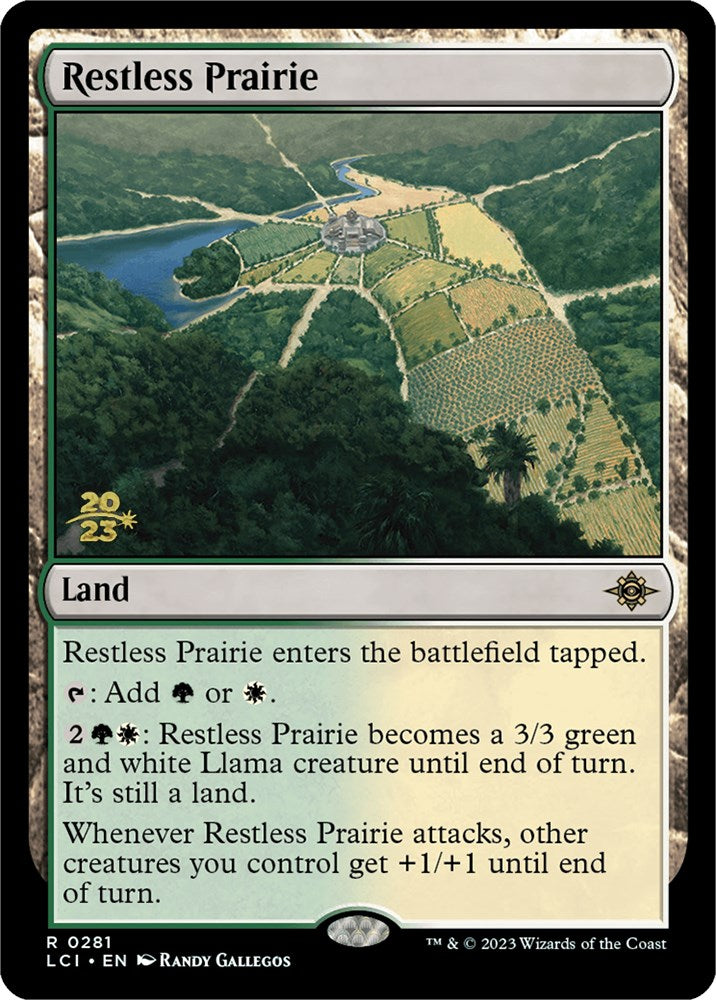 Restless Prairie [The Lost Caverns of Ixalan Prerelease Cards] | Clutch Gaming