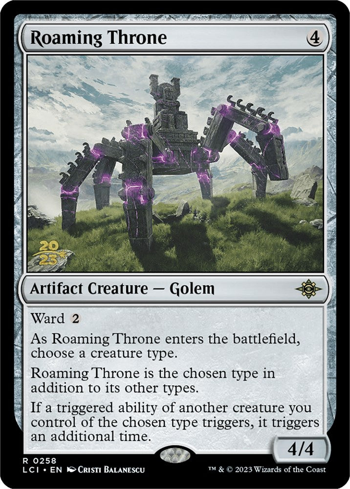 Roaming Throne [The Lost Caverns of Ixalan Prerelease Cards] | Clutch Gaming