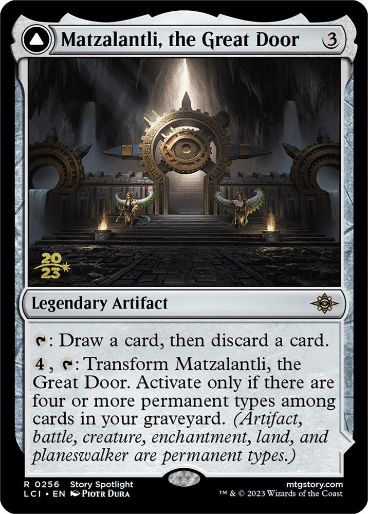 Matzalantli, the Great Door // The Core [The Lost Caverns of Ixalan Prerelease Cards] | Clutch Gaming