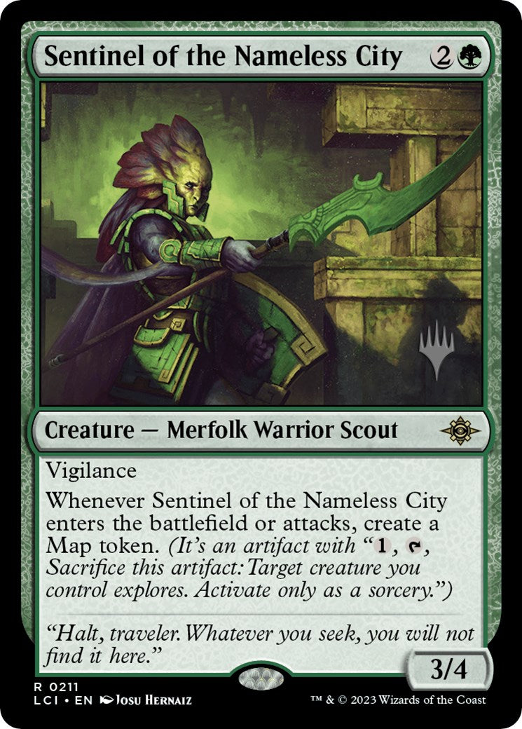 Sentinel of the Nameless City (Promo Pack) [The Lost Caverns of Ixalan Promos] | Clutch Gaming