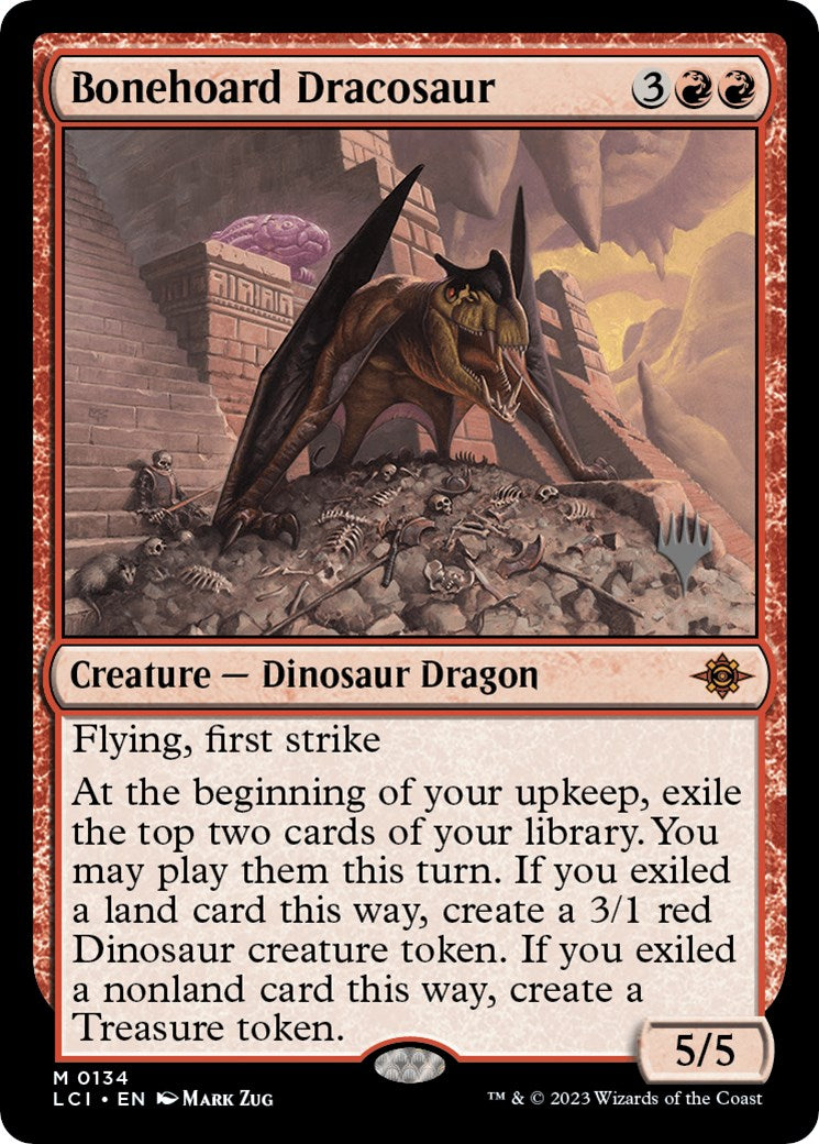 Bonehoard Dracosaur (Promo Pack) [The Lost Caverns of Ixalan Promos] | Clutch Gaming