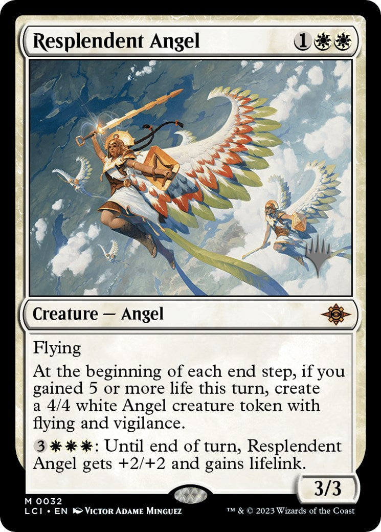 Resplendent Angel (Promo Pack) [The Lost Caverns of Ixalan Promos] | Clutch Gaming