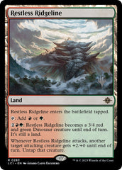 Restless Ridgeline (Promo Pack) [The Lost Caverns of Ixalan Promos] | Clutch Gaming