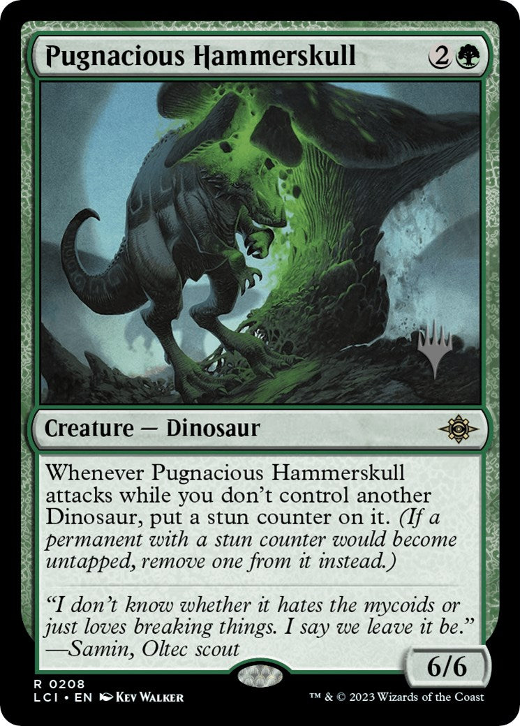 Pugnacious Hammerskull (Promo Pack) [The Lost Caverns of Ixalan Promos] | Clutch Gaming