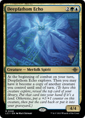 Deepfathom Echo (Promo Pack) [The Lost Caverns of Ixalan Promos] | Clutch Gaming