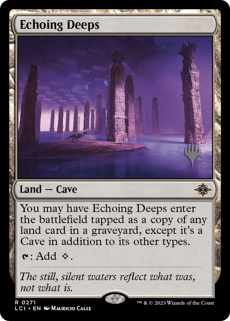 Echoing Deeps (Promo Pack) [The Lost Caverns of Ixalan Promos] | Clutch Gaming