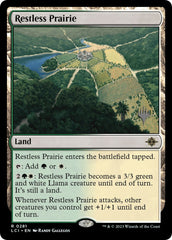 Restless Prairie (Promo Pack) [The Lost Caverns of Ixalan Promos] | Clutch Gaming