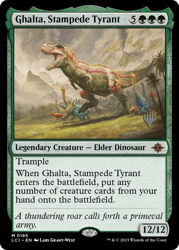 Ghalta, Stampede Tyrant (Promo Pack) [The Lost Caverns of Ixalan Promos] | Clutch Gaming