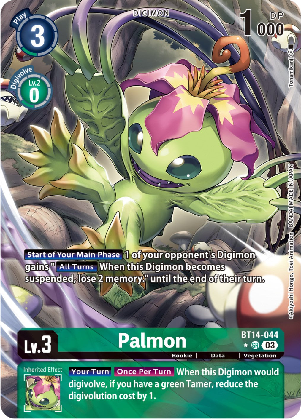 Palmon [BT14-044] (Alternate Art) [Blast Ace] | Clutch Gaming