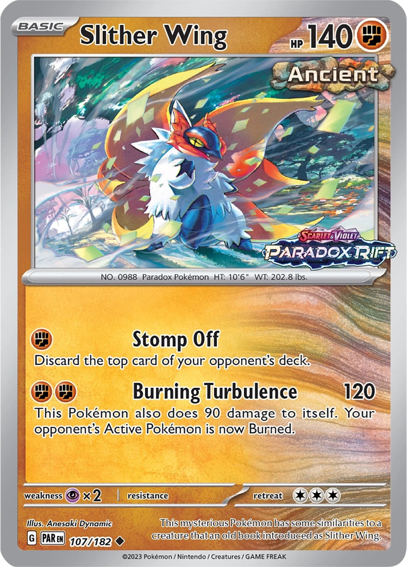 Slither Wing (107/182) (Store Exclusive Promo) [Miscellaneous Cards] | Clutch Gaming