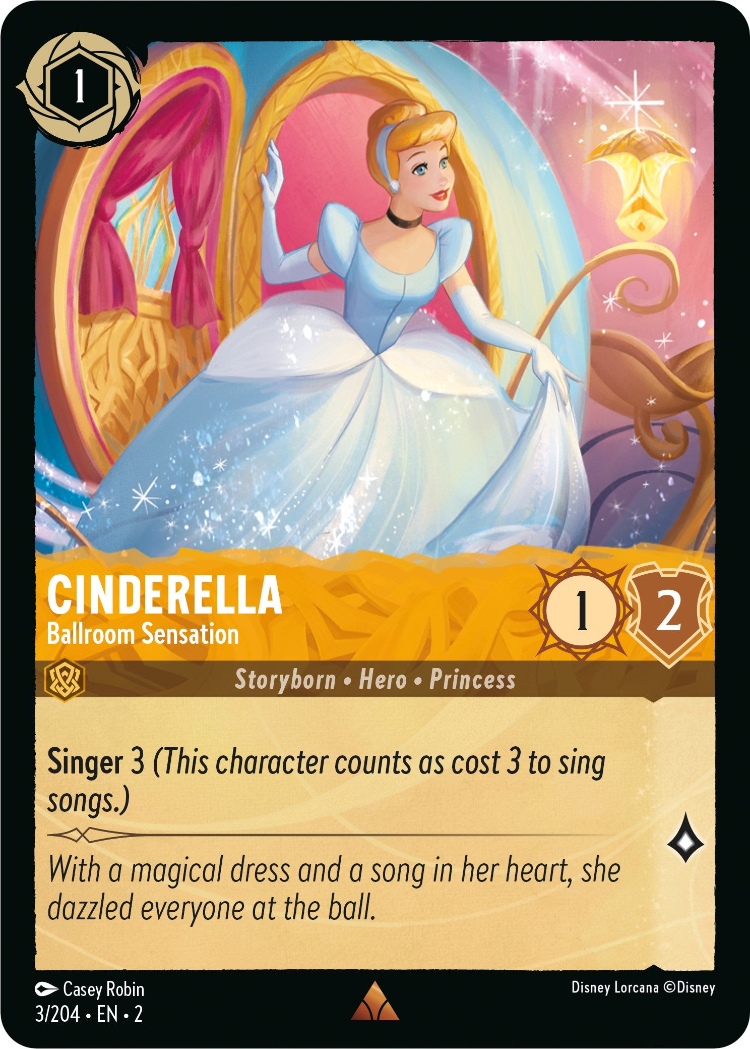 Cinderella - Ballroom Sensation (3/204) [Rise of the Floodborn] | Clutch Gaming