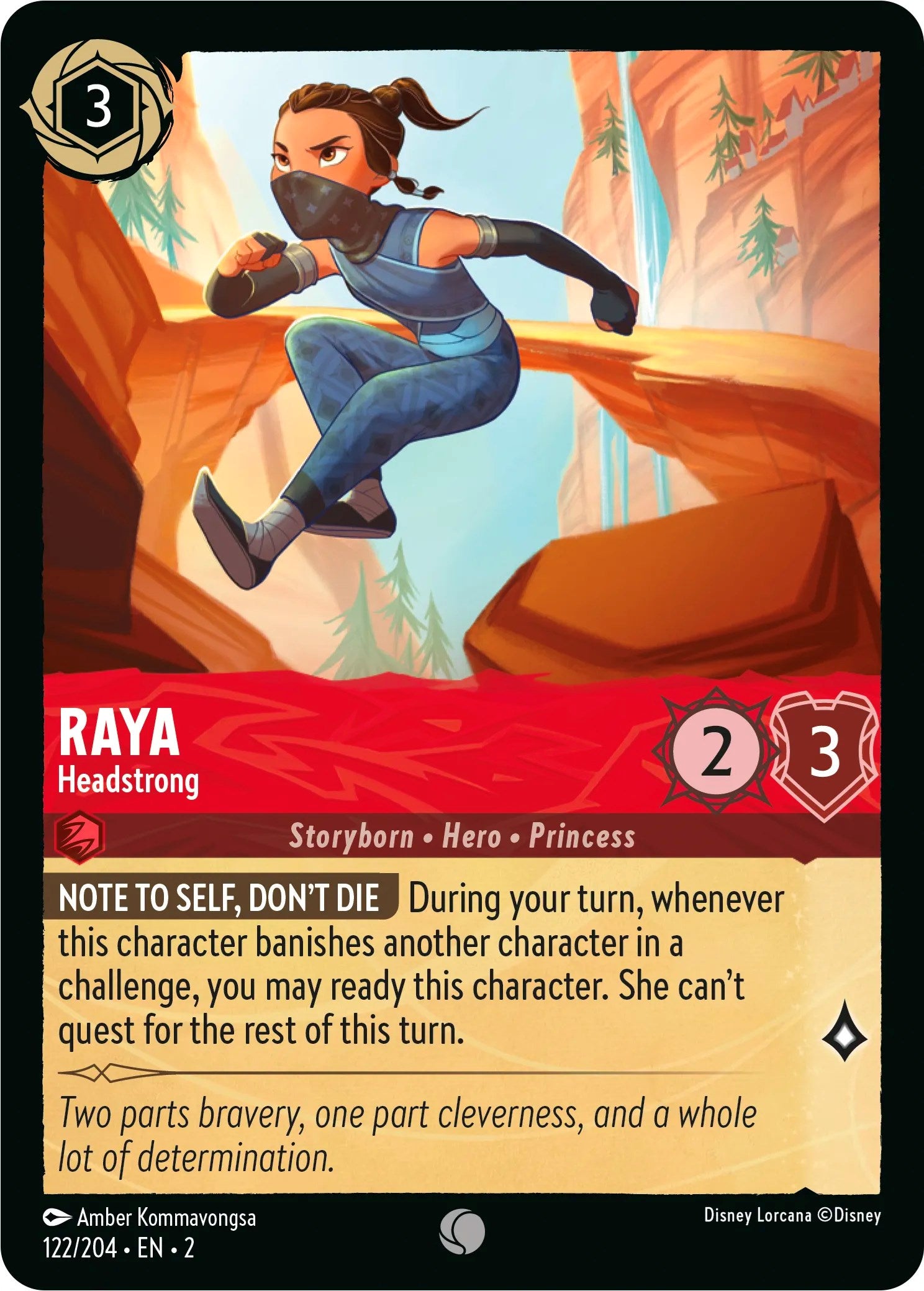 Raya - Headstrong (122/204) [Rise of the Floodborn] | Clutch Gaming
