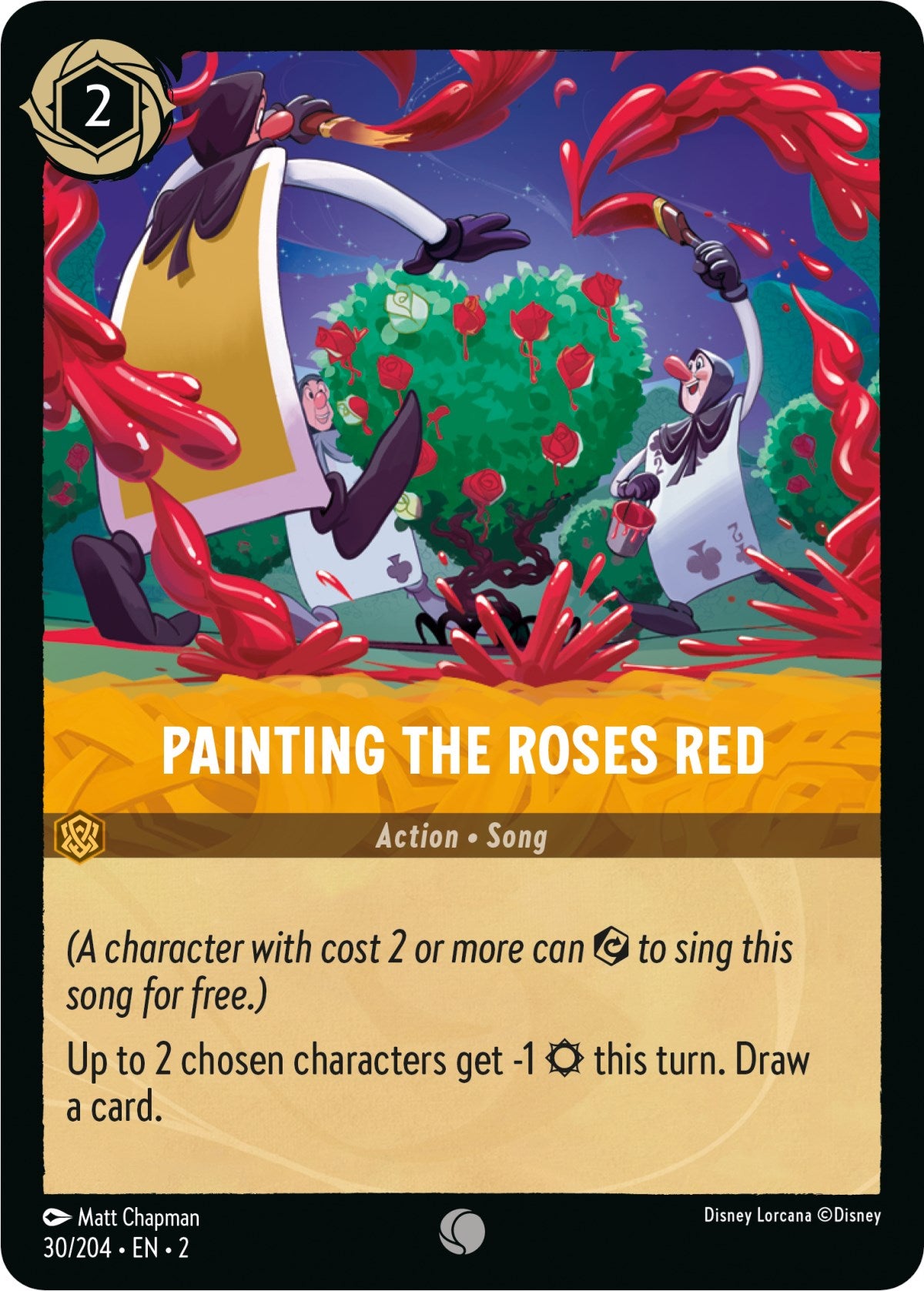 Painting the Roses Red (30/204) [Rise of the Floodborn] | Clutch Gaming