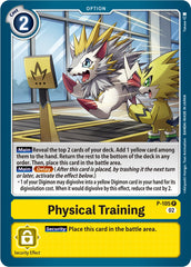 Physical Training [P-105] (Blast Ace Box Topper) [Promotional Cards] | Clutch Gaming