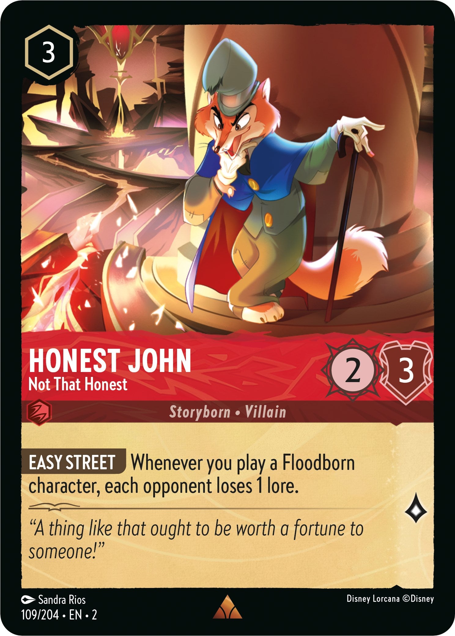 Honest John - Not That Honest (109/204) [Rise of the Floodborn] | Clutch Gaming