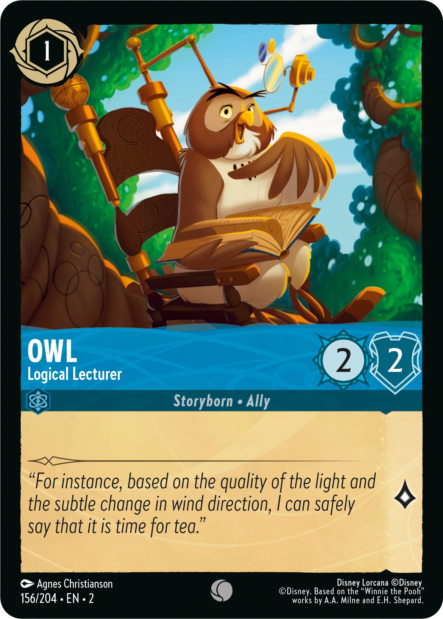 Owl - Logical Lecturer (156/204) [Rise of the Floodborn] | Clutch Gaming