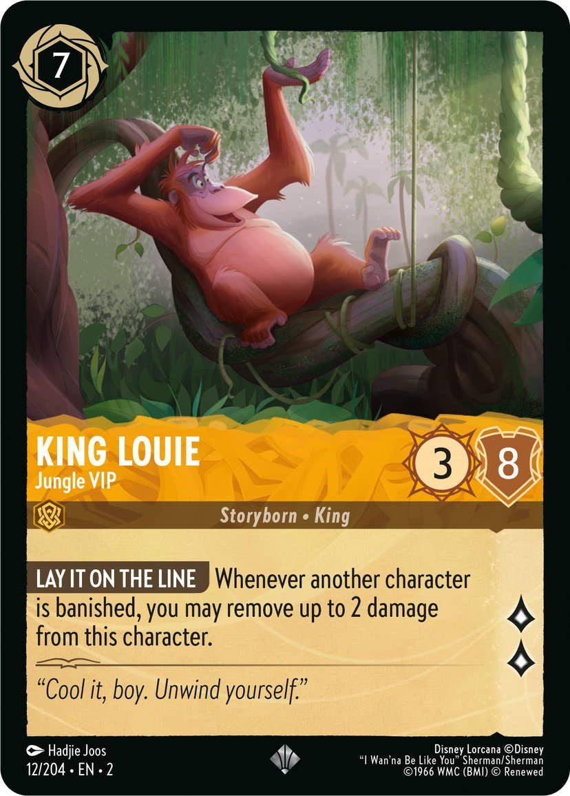King Louie - Jungle VIP (12/204) [Rise of the Floodborn] | Clutch Gaming