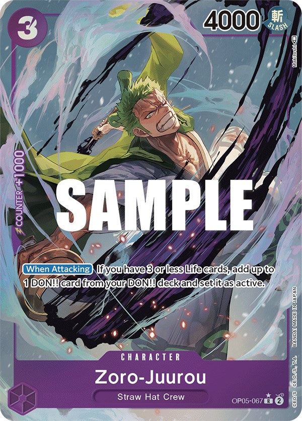 Zoro-Juurou (Alternate Art) [Awakening of the New Era] | Clutch Gaming