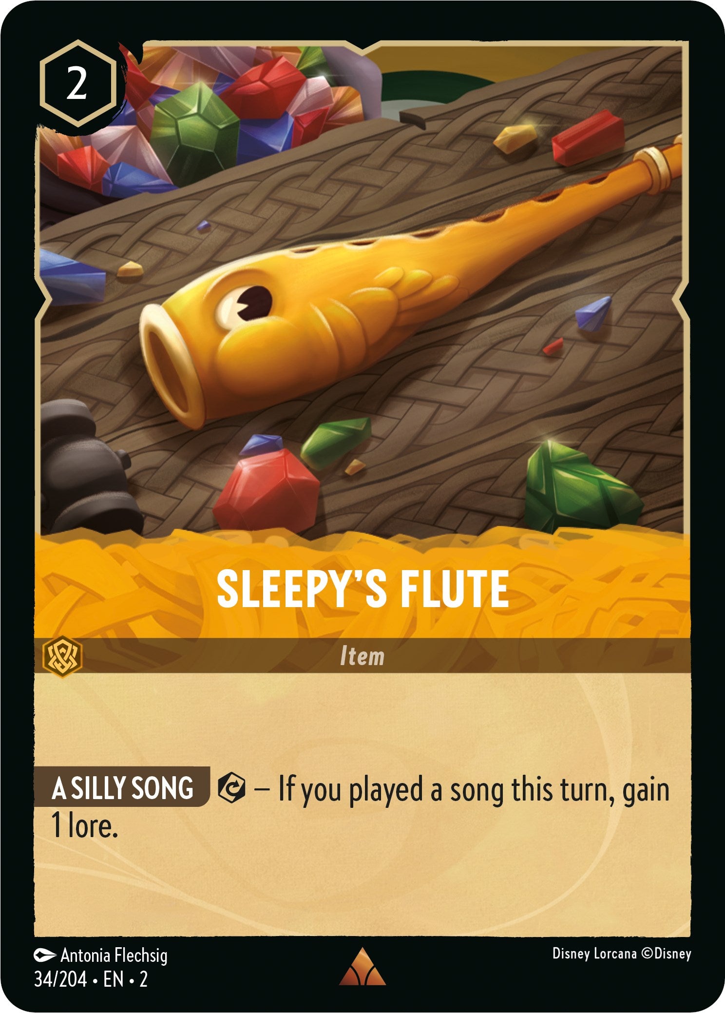 Sleepy's Flute (34/204) [Rise of the Floodborn] | Clutch Gaming