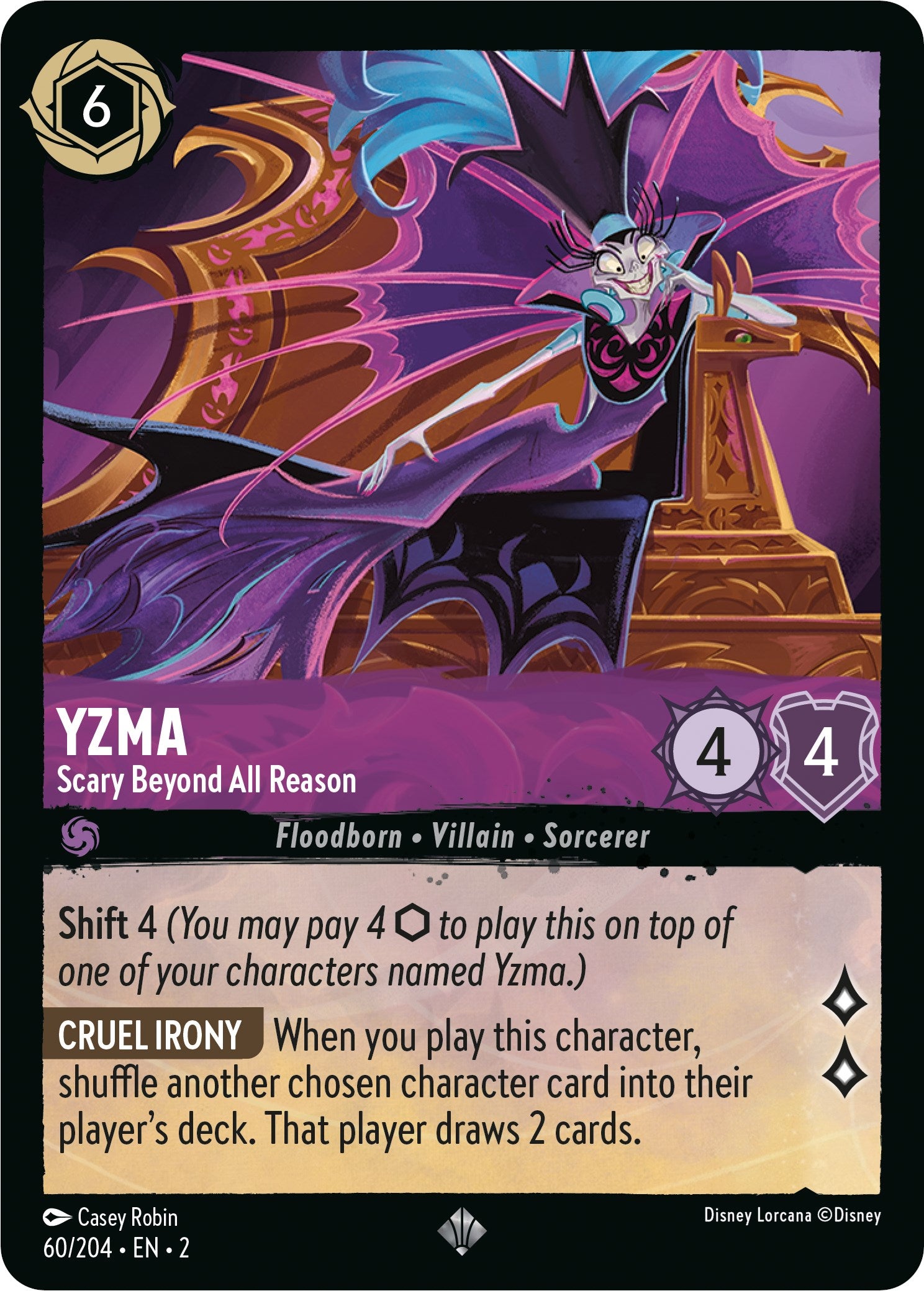 Yzma - Scary Beyond All Reason (60/204) [Rise of the Floodborn] | Clutch Gaming