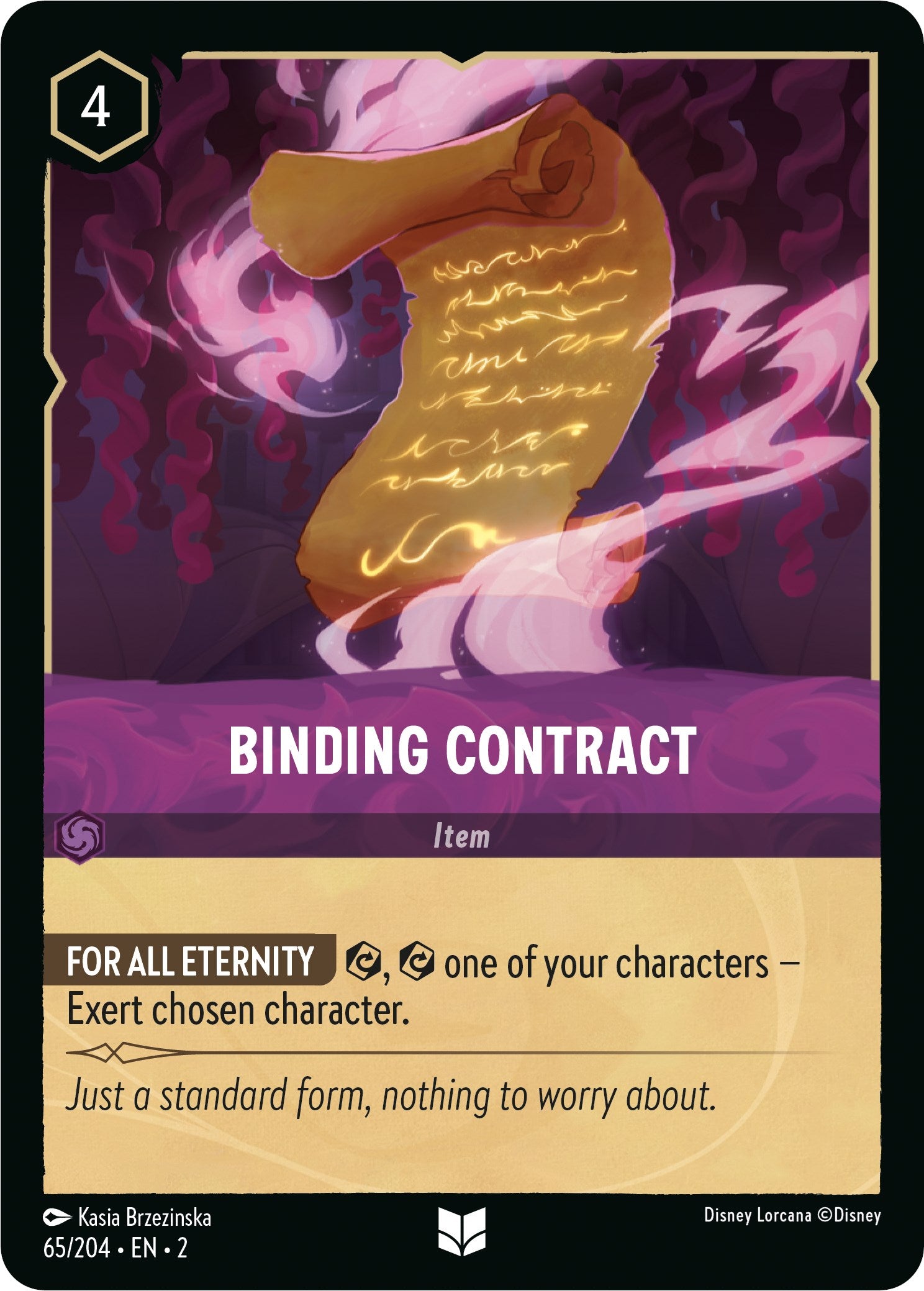 Binding Contract (65/204) [Rise of the Floodborn] | Clutch Gaming