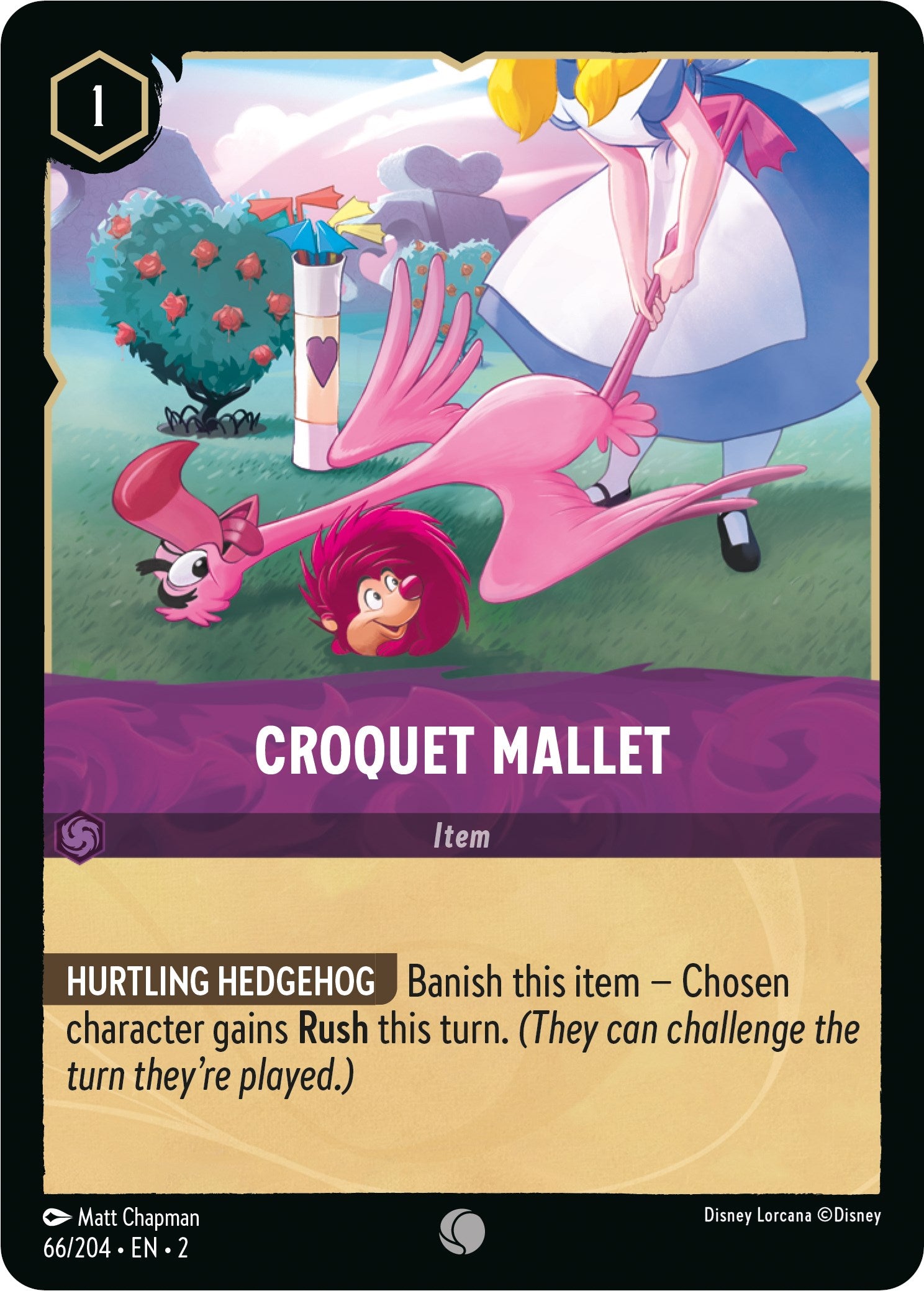 Croquet Mallet (66/204) [Rise of the Floodborn] | Clutch Gaming