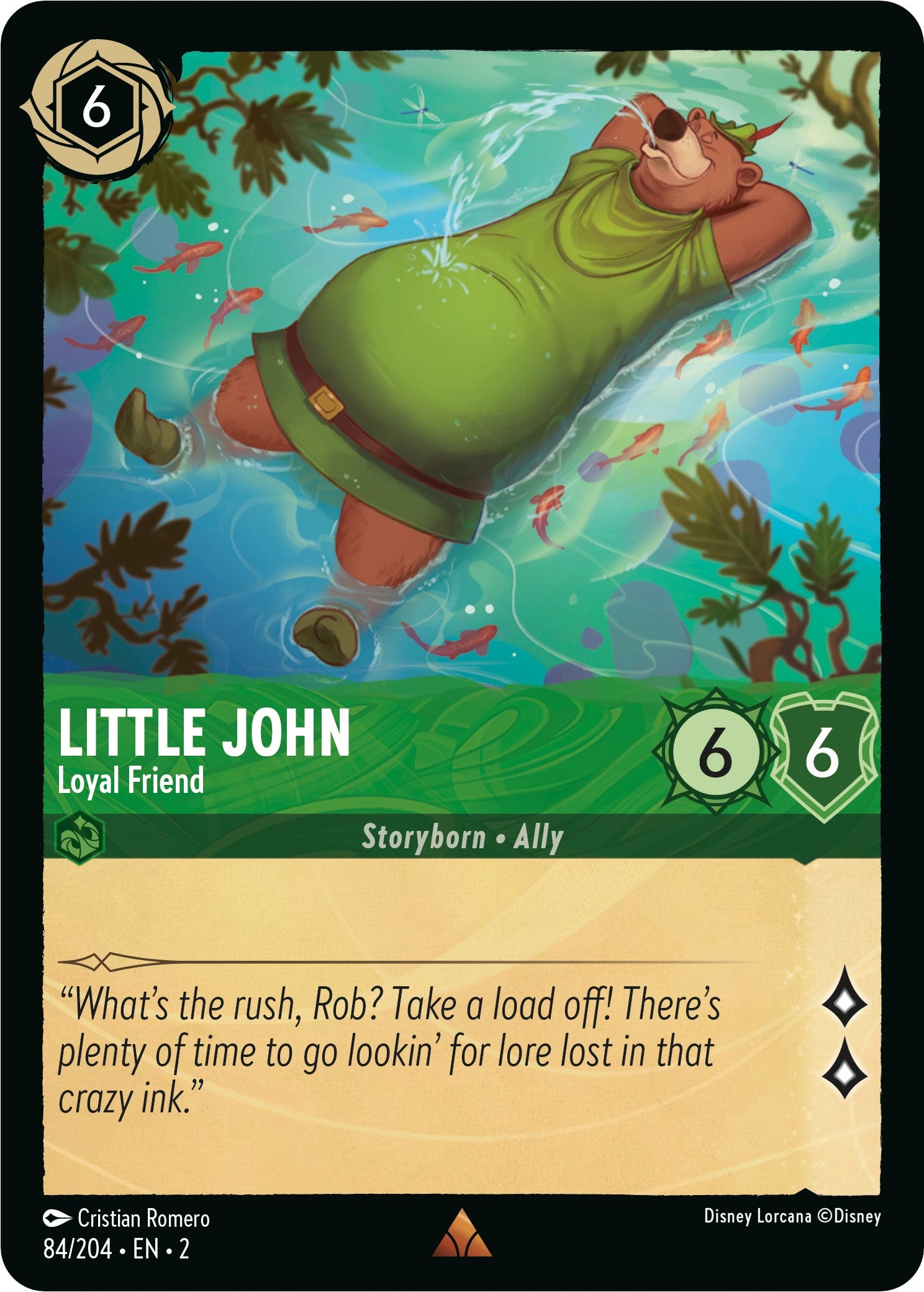 Little John - Loyal Friend (84/204) [Rise of the Floodborn] | Clutch Gaming
