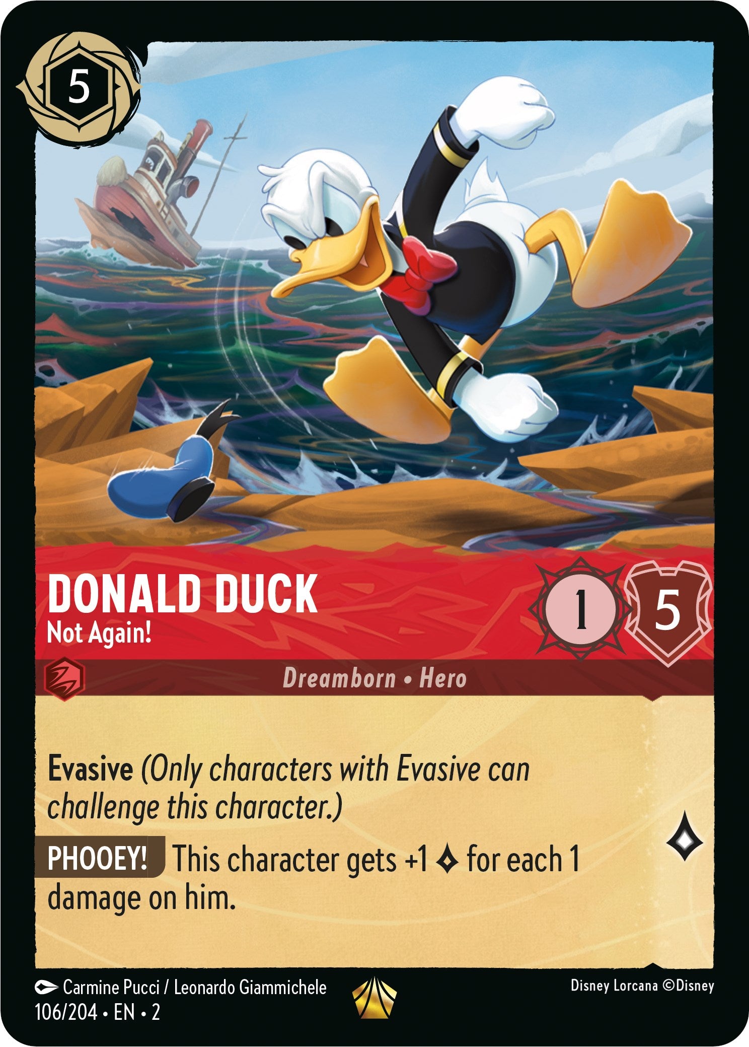 Donald Duck - Not Again! (106/204) [Rise of the Floodborn] | Clutch Gaming