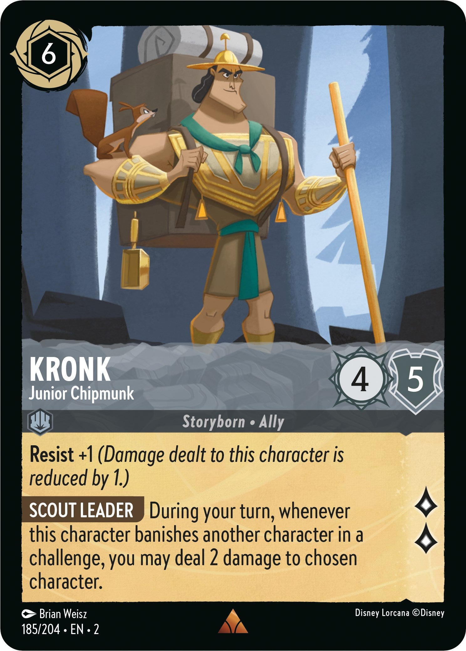Kronk - Junior Chipmunk (185/204) [Rise of the Floodborn] | Clutch Gaming