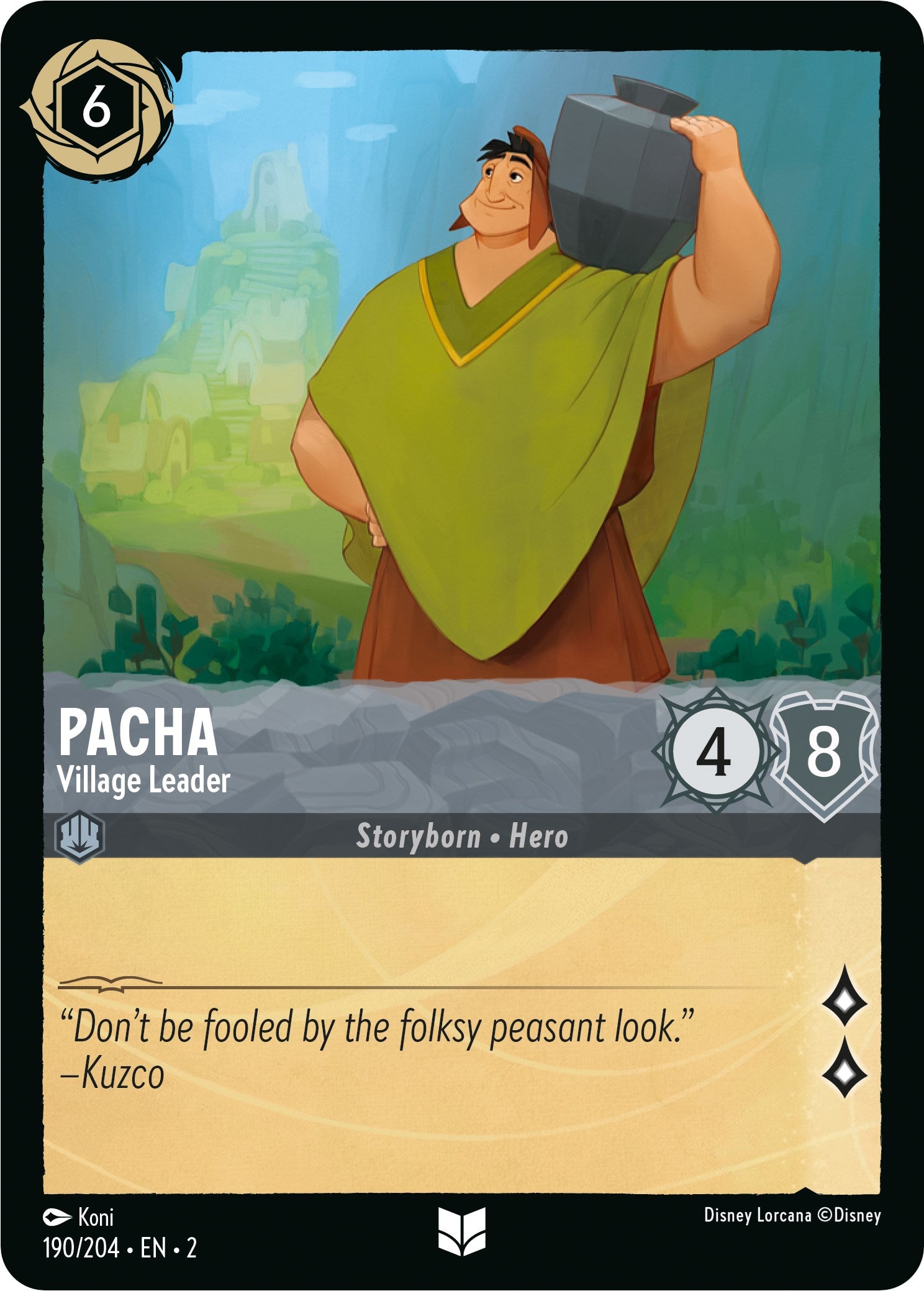 Pacha - Village Leader (190/204) [Rise of the Floodborn] | Clutch Gaming
