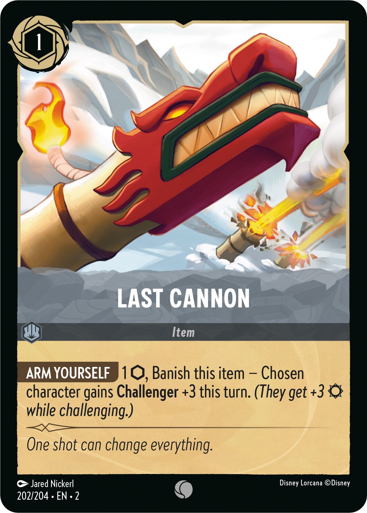 Last Cannon (202/204) [Rise of the Floodborn] | Clutch Gaming