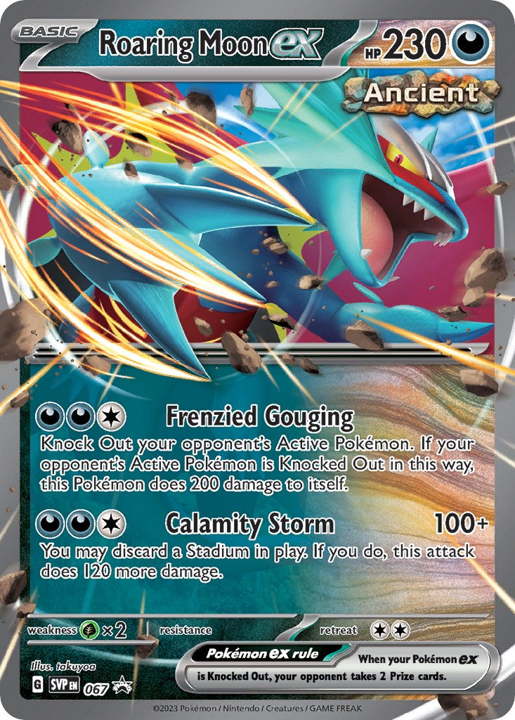 Roaring Moon ex (067) [Scarlet & Violet: Black Star Promos] | Clutch Gaming