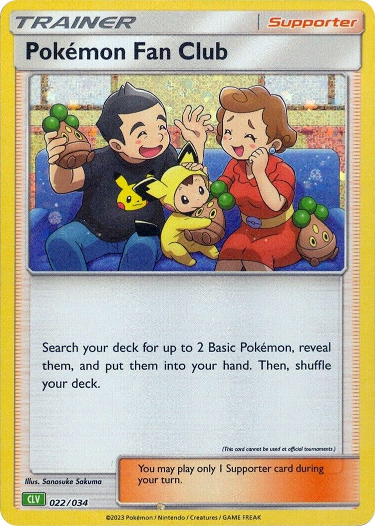 Pokemon Fan Club (CLV) [Trading Card Game Classic] | Clutch Gaming