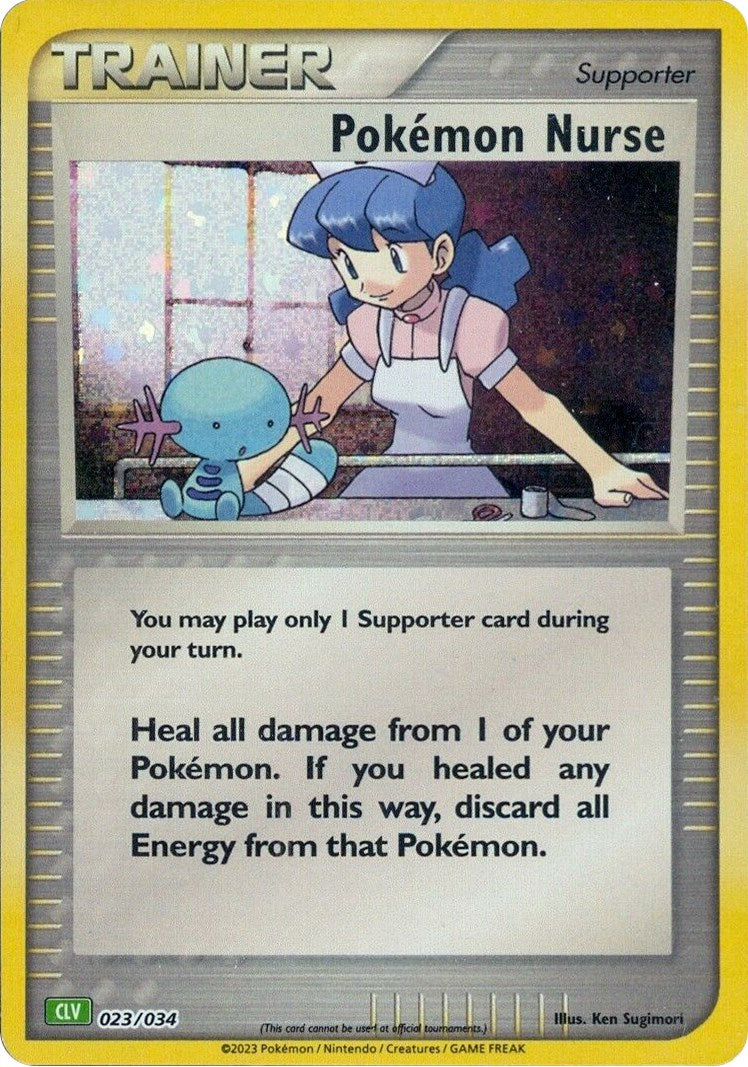 Pokemon Nurse (023/034) [Trading Card Game Classic] | Clutch Gaming