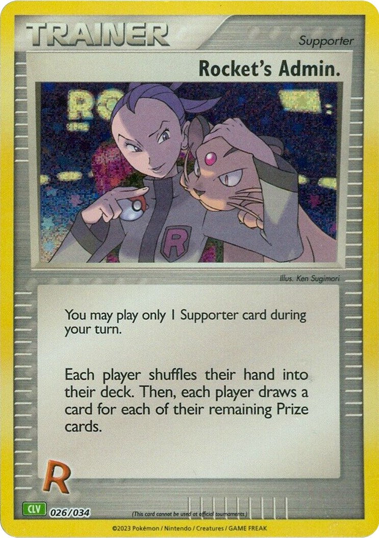 Rocket's Admin. (CLV) [Trading Card Game Classic] | Clutch Gaming