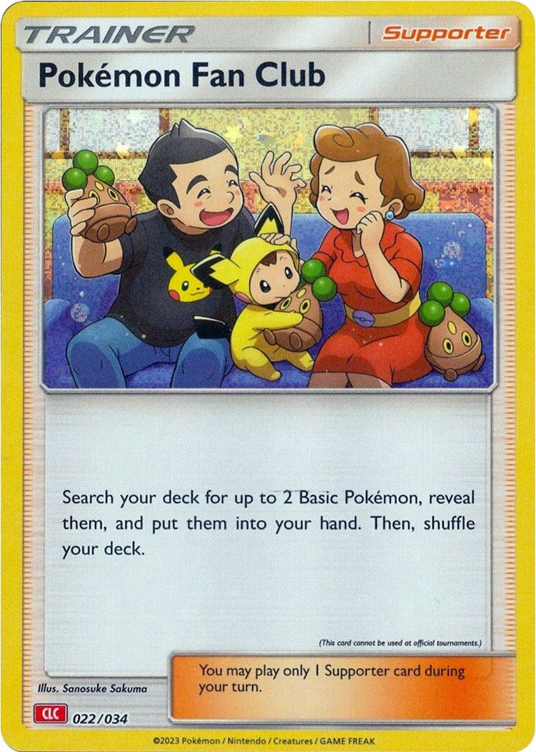 Pokemon Fan Club (CLC) [Trading Card Game Classic] | Clutch Gaming