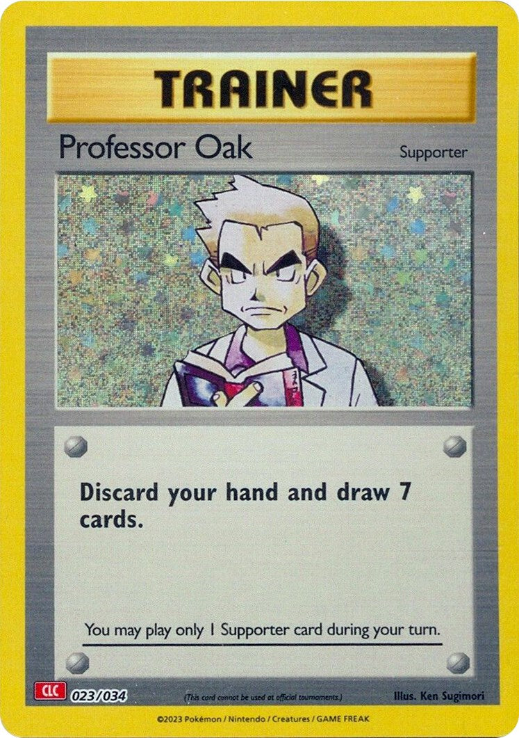 Professor Oak (CLC) [Trading Card Game Classic] | Clutch Gaming