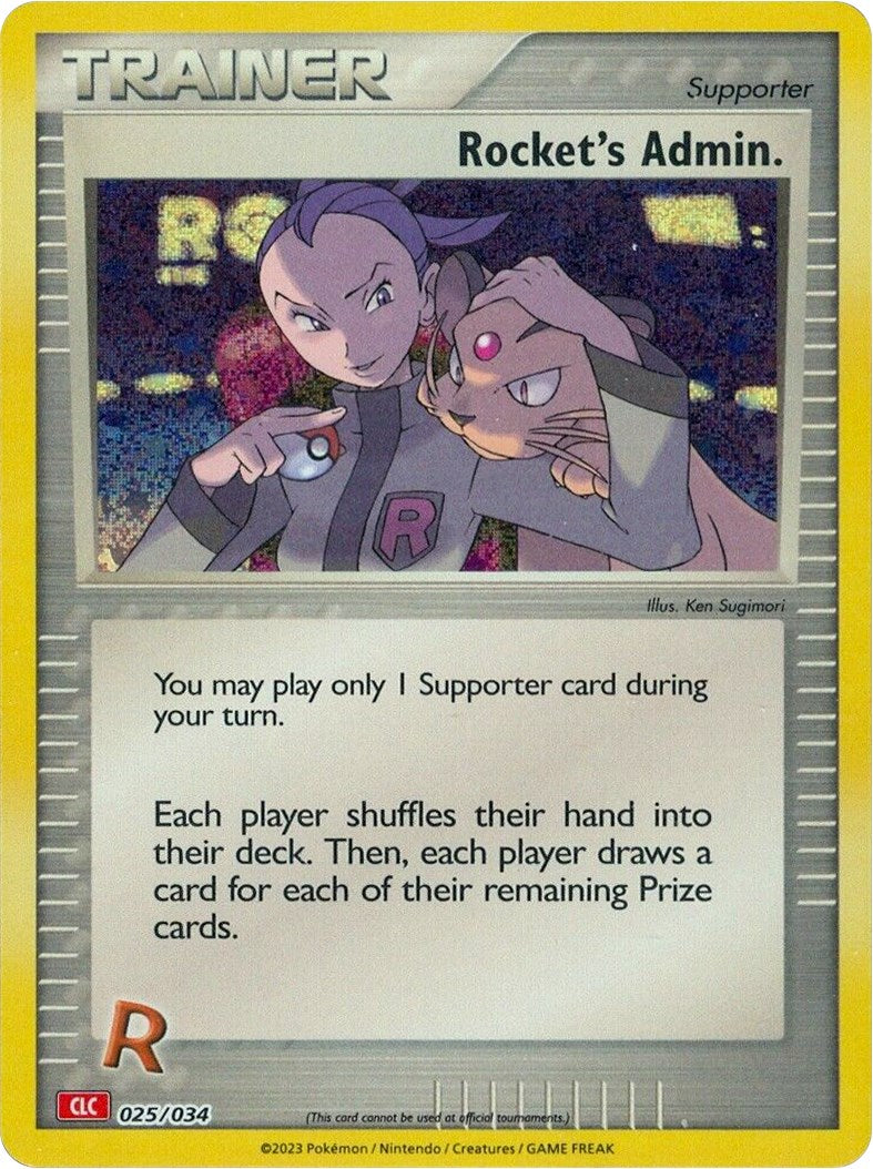 Rocket's Admin. (CLC) [Trading Card Game Classic] | Clutch Gaming