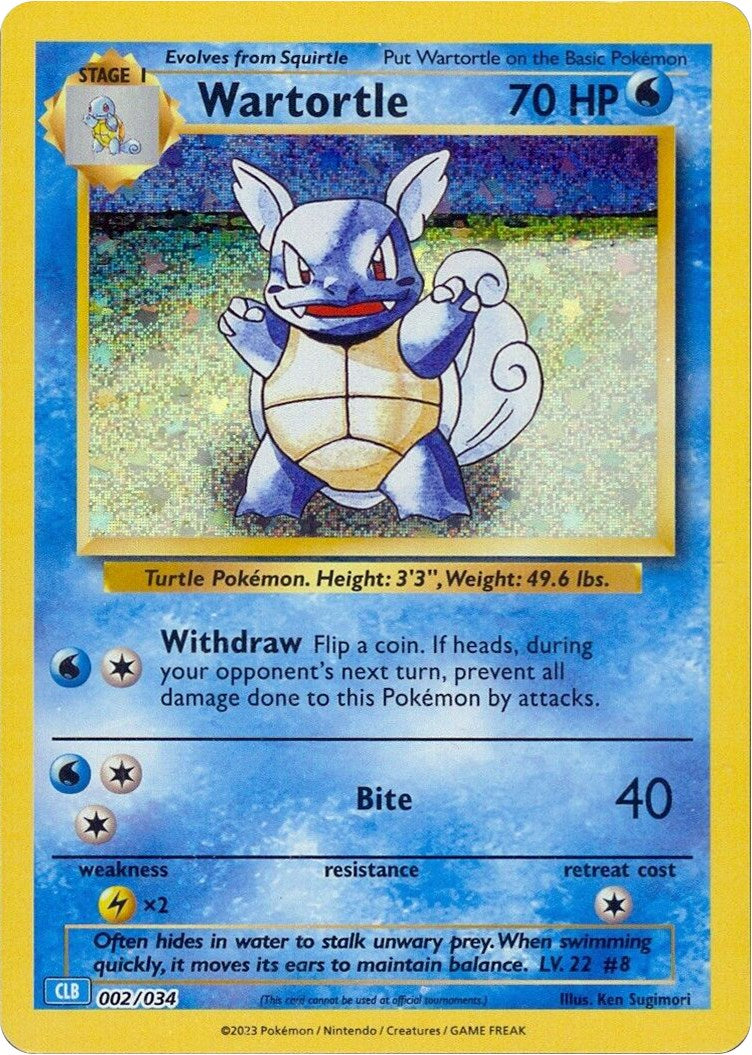 Wartortle [Trading Card Game Classic] | Clutch Gaming